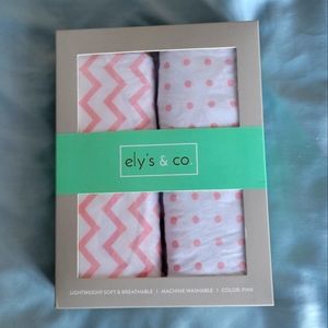 COPY - ELY'S & CO PACK N PLAY I MINI CRIB SHEET SET